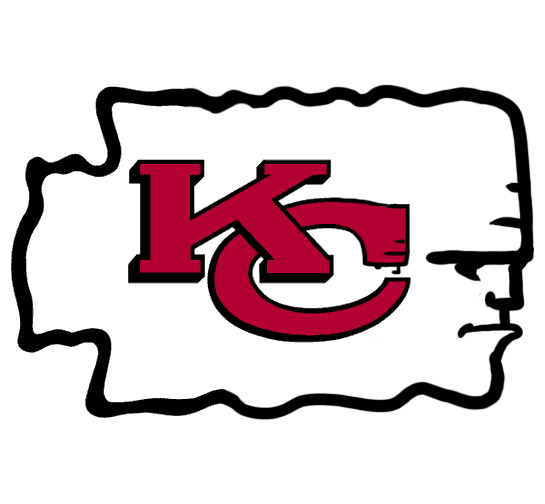 Kansas City Chiefs Manning Face Logo DIY iron on transfer (heat transfer)